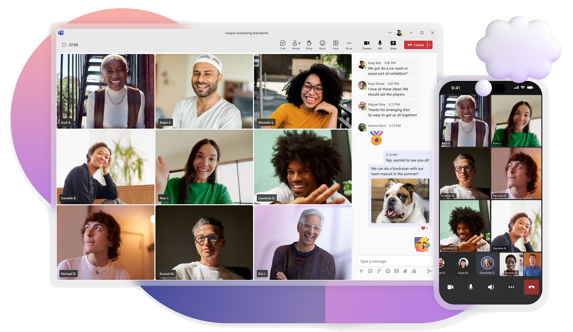 Microsoft Teams 应用展示